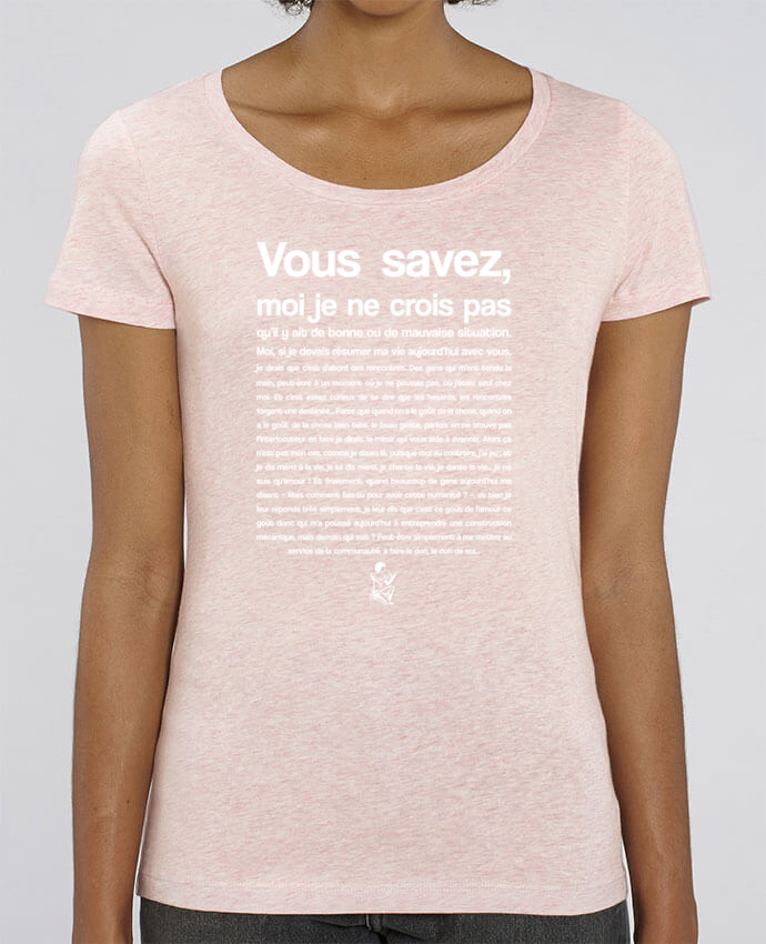 T Shirt Essentiel Stella Jazzer Citation Scribe Asterix Cadeau Tunetoo